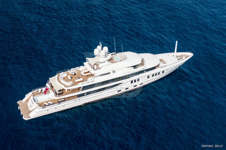 Sixth Sense yacht exterior 4