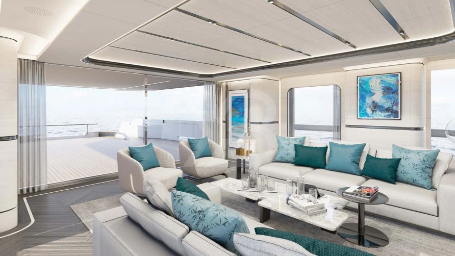 Stella Azure yacht interior 4