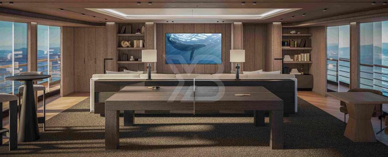 Les Cinq yacht interior 9