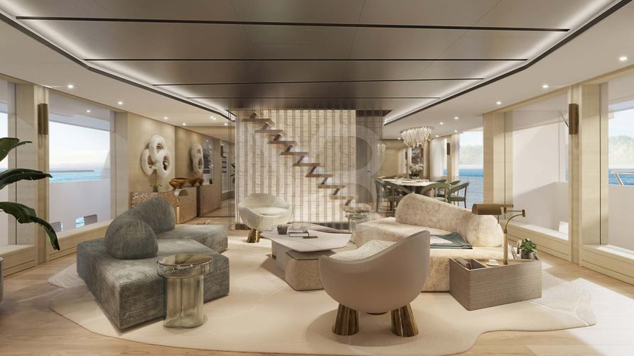 Project Secret yacht interior 7