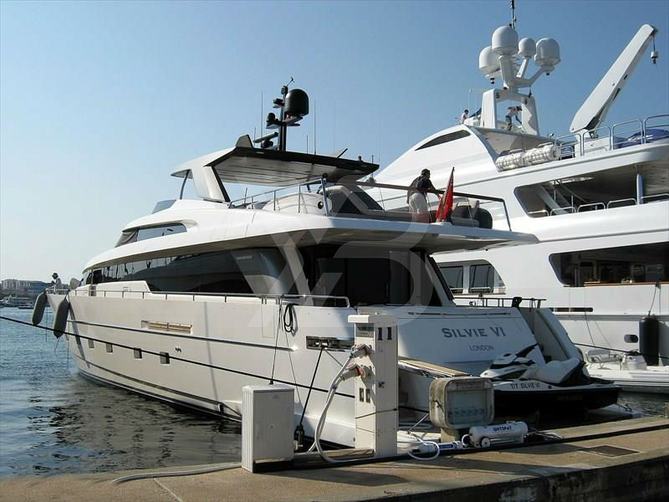Silvie VI yacht exterior 2