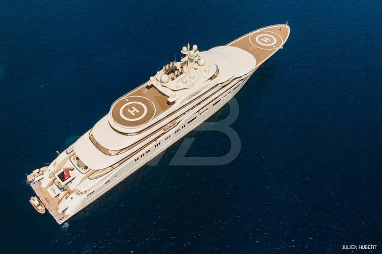 Dilbar yacht exterior 13