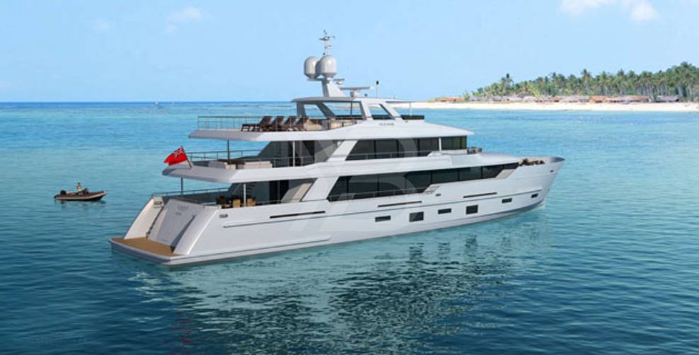 Sunrise yacht exterior 3