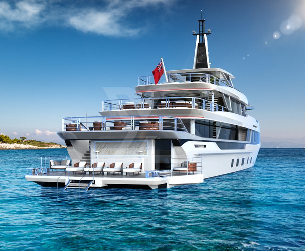 GTT 170 yacht exterior 18