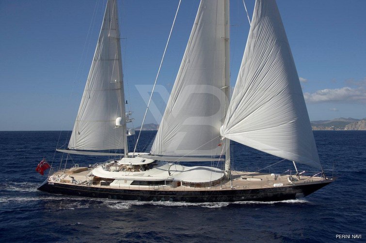 La Luna yacht exterior 2