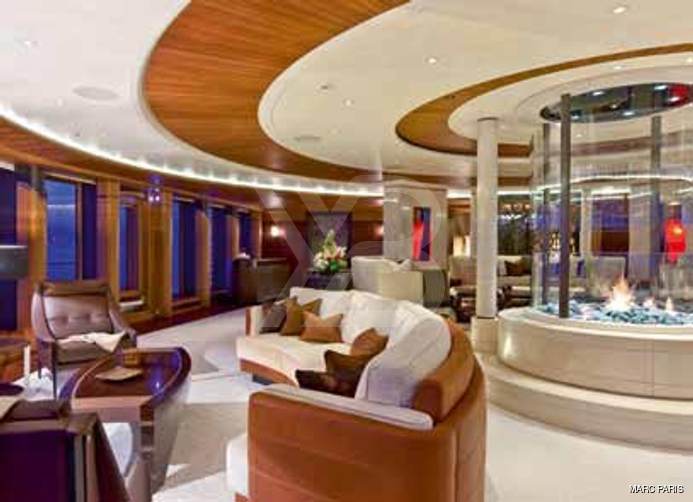 Serene yacht interior 7