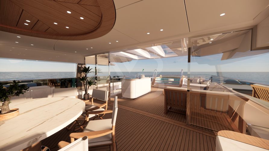 Mengi Yay NL 50 Plus yacht interior 4