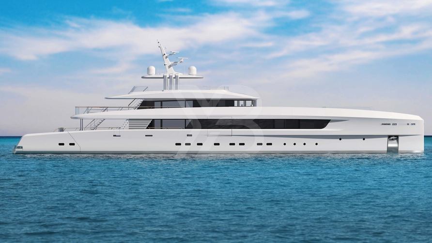 Project Secret yacht exterior 2