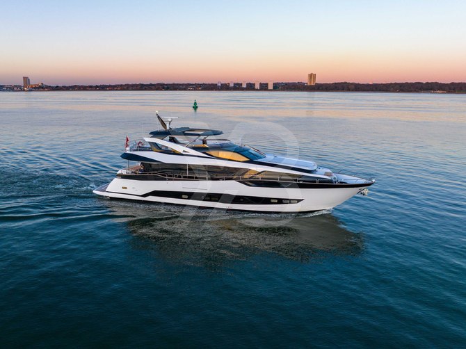 Blue Infinity One yacht exterior 5