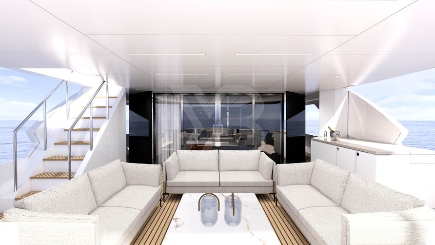 Horizon FD100 /912 yacht interior 4