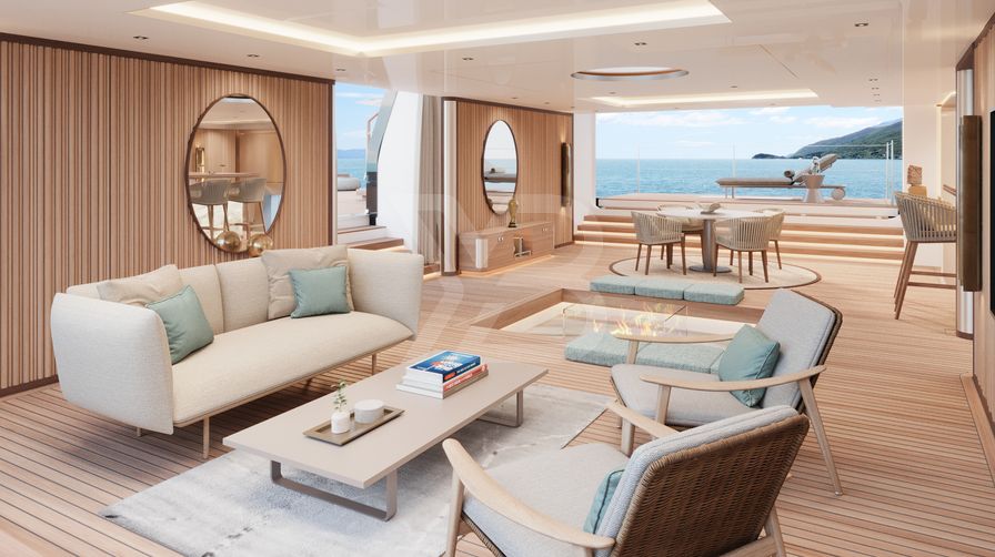 Moonflower 72 yacht interior 8