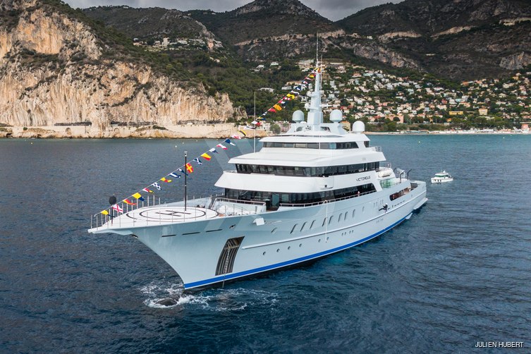 Victorious yacht exterior 24