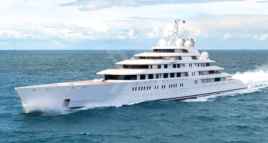 Azzam yacht exterior 5