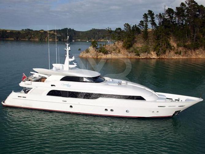 Crystal Lady yacht exterior 2