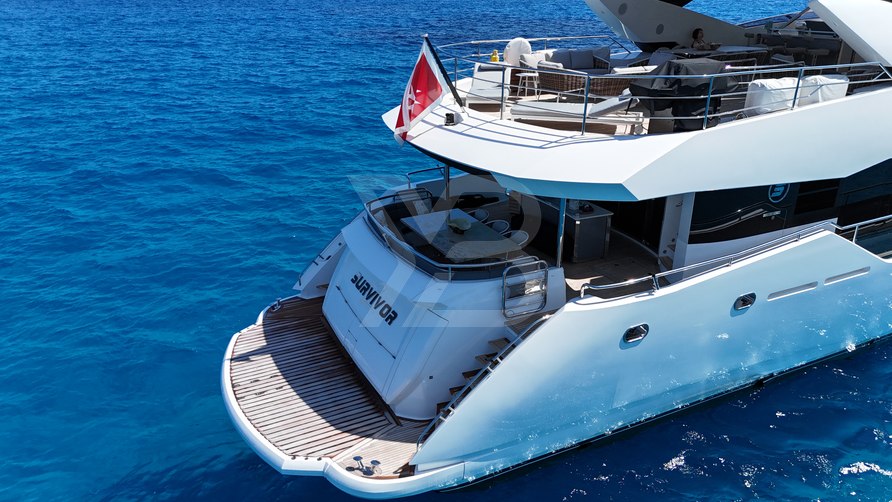 Survivor 2 yacht exterior 31