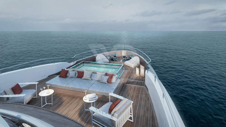 Andiamo yacht exterior 3