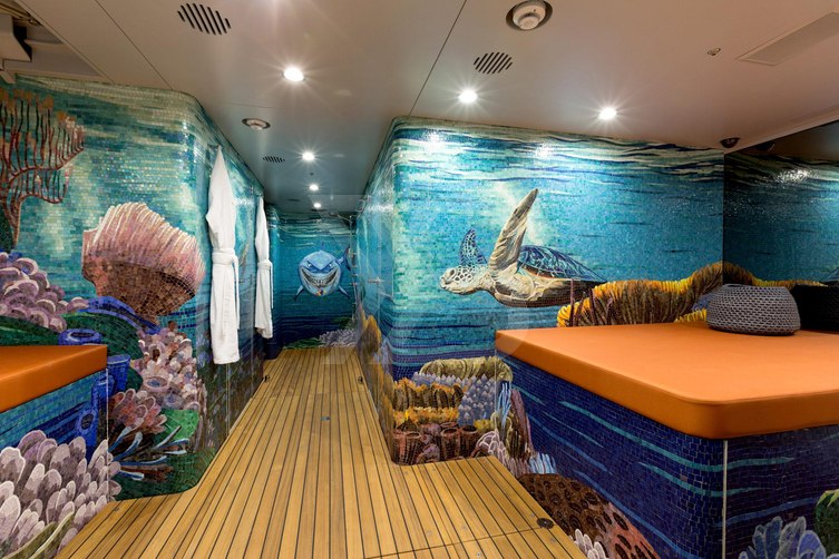 Gene Machine yacht interior 11