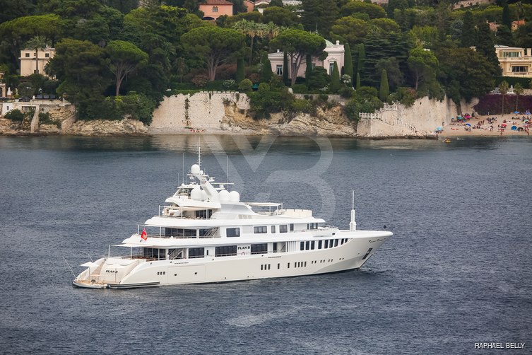 Plan B yacht exterior 2