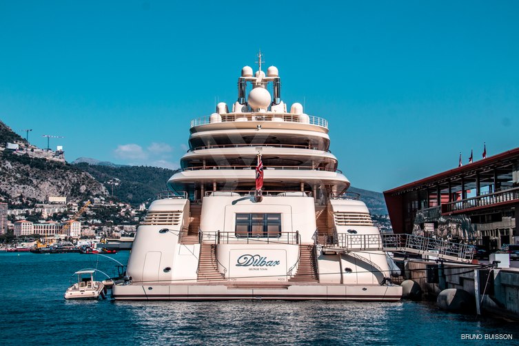 Dilbar yacht exterior 18