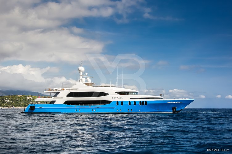 Skyfall yacht exterior 15