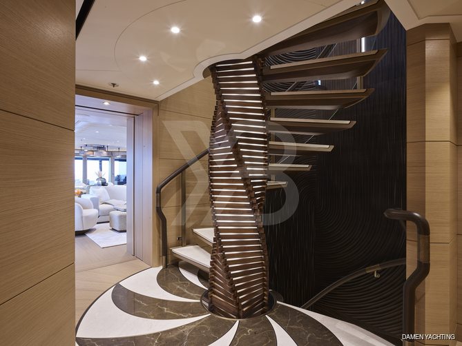 Come Together yacht interior 9