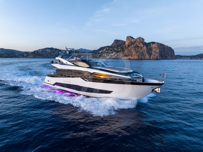 Blue Infinity One yacht exterior 2