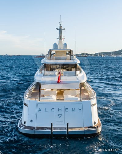 Alchemy yacht exterior 6