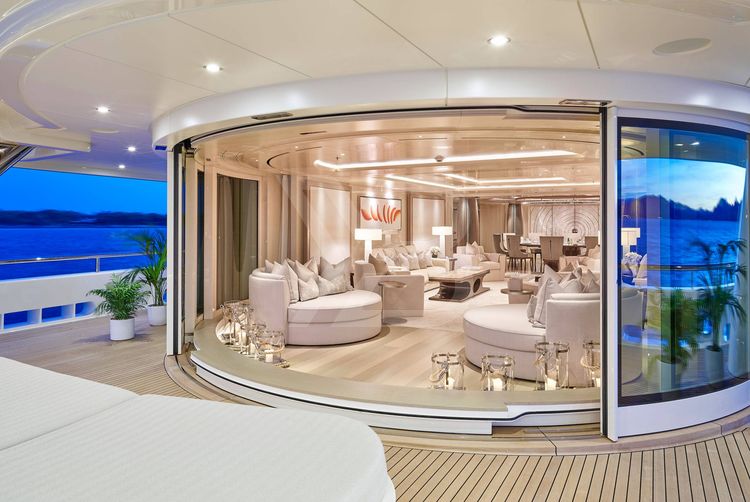 New Secret yacht interior 8