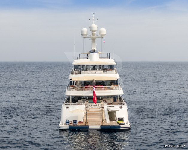 Aurora yacht exterior 13