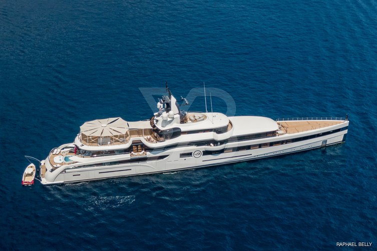 Lady S yacht exterior 2