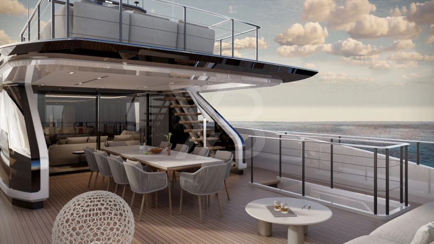 Saetta 128/ 01 yacht exterior 5