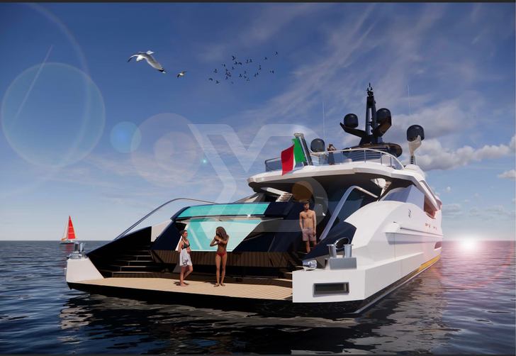 Maddam C yacht exterior 5
