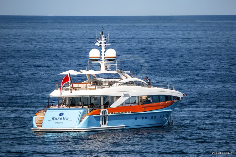 Aurelia yacht exterior 7