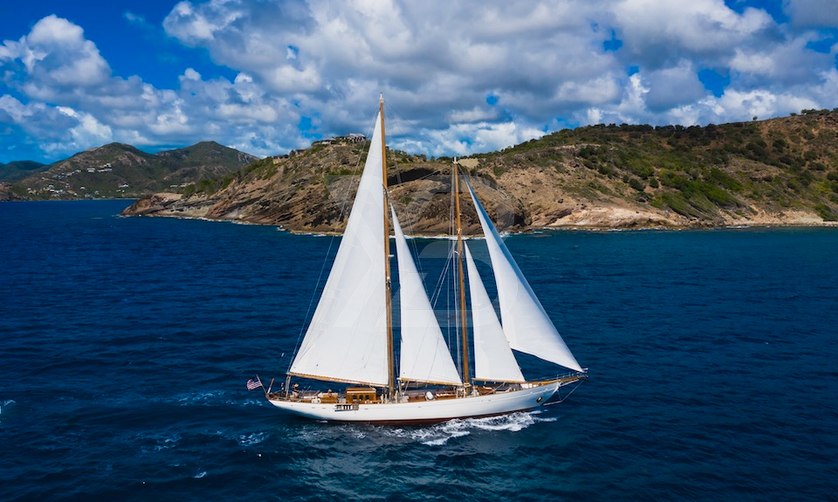 Eros yacht exterior 2