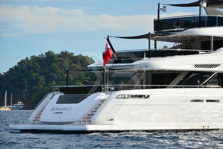 B.A.L.M.Y. yacht exterior 40