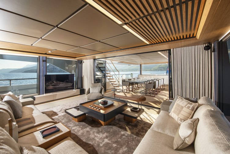 Al Waab yacht interior 12