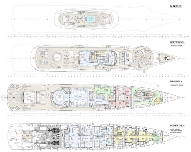 Silver Star I yacht interior 7