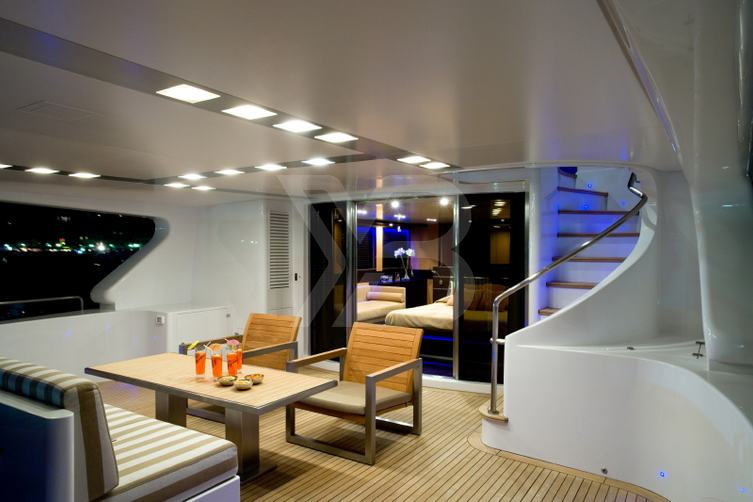 Black Rose yacht interior 7