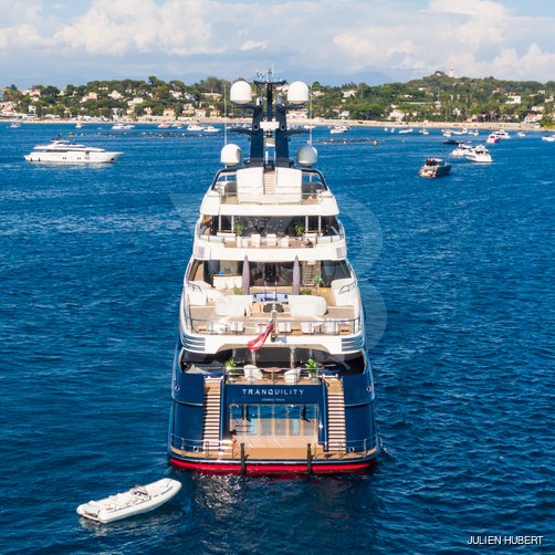 Tranquility yacht exterior 50