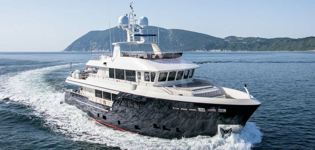 My True Blue yacht exterior 2