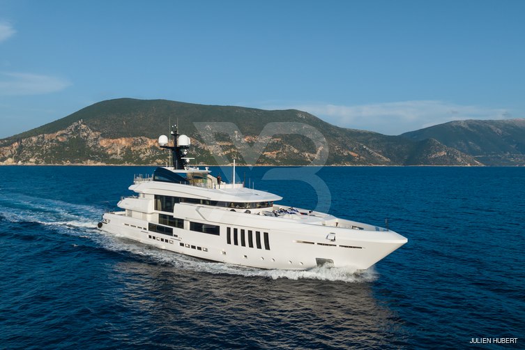 Ouranos yacht exterior 11