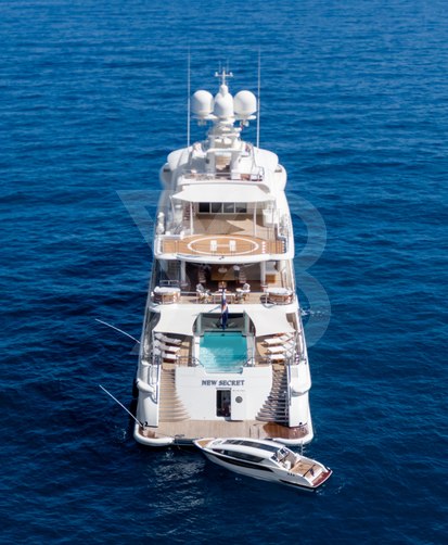 New Secret yacht exterior 6