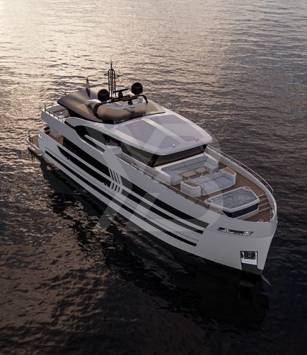 Lazzara UHV 100/01 yacht exterior 3