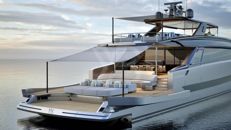 ISA Viper 130 yacht exterior 5
