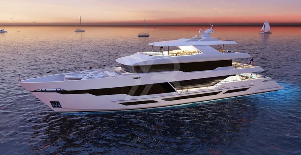 Hargrave 125 yacht exterior 2
