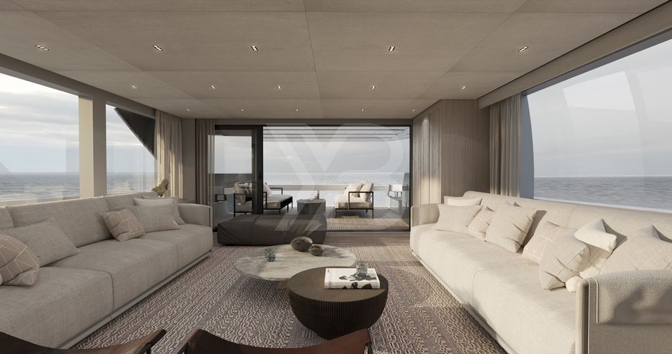 Alma Blu yacht interior 9