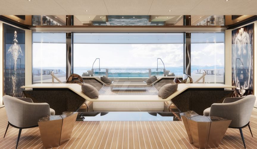Silver Fox yacht interior 13