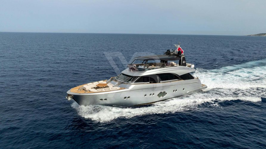 Venus yacht exterior 2