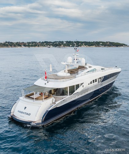 Hashtag yacht exterior 6