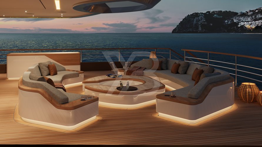 Moonflower 72 yacht interior 7